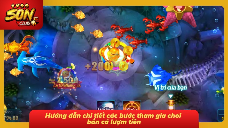 Chi tiết từng bước để tham gia vào thế giới săn cá