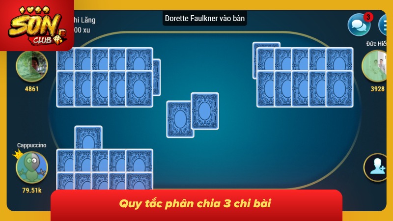 Binh Xập Xám Sonclub Cực Đỉnh - Luật Chơi Và Cách Tính Chuẩn 2 Hệ thống đưa ra thông tin về quy tắc chia bài