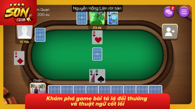 Cẩm Nang Chơi Game Bài Tả Lá Đổi Thưởng Hữu Ích Cho Tân Binh 1 Nắm vững các thuật ngữ cơ bản trước khi chơi