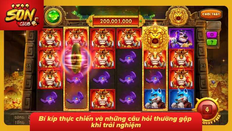 Giao diện vòng quay cùng các thông tin hỗ trợ người chơi