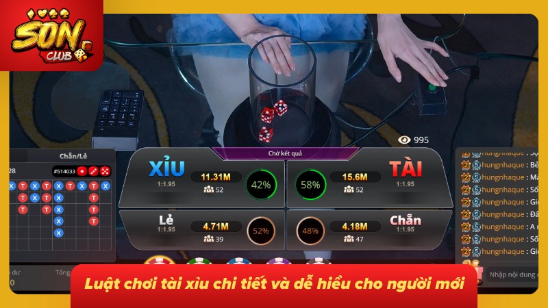 Tài Xỉu Online - Cách Soi Cầu Và Bẻ Cầu Hiệu Quả Từ SONCLUB 2 Nắm vững luật chơi tài xỉu online giúp bạn tự tin đặt cược