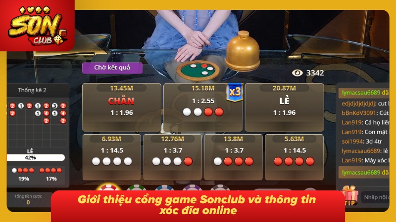 Xóc Đĩa Online: Đánh Giá Sảnh Cược Sonclub & Hướng Dẫn Chơi 1 Tổng quan xóc đĩa trực tuyến cùng những thông tin đáng chú ý